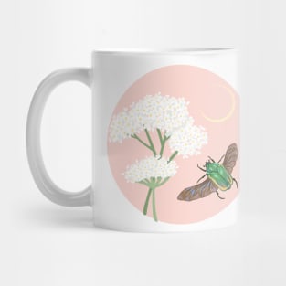 Beetle and Yarrow Mug